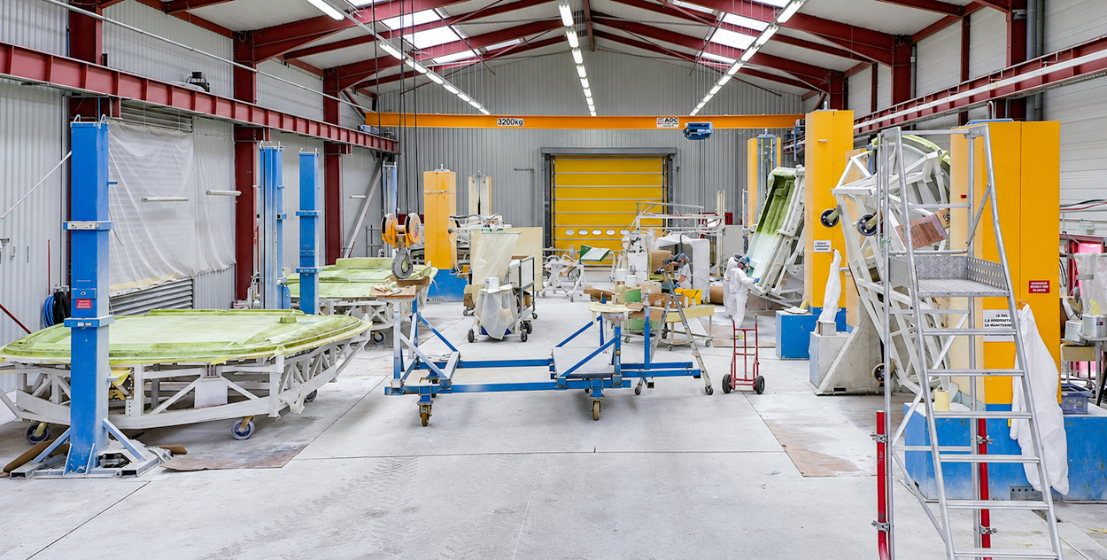 Atelier principal de moulage
