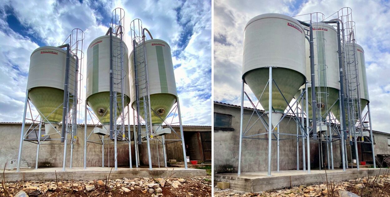 Silos d'élevage