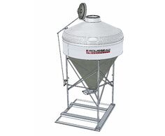Silo déplaçable à vide